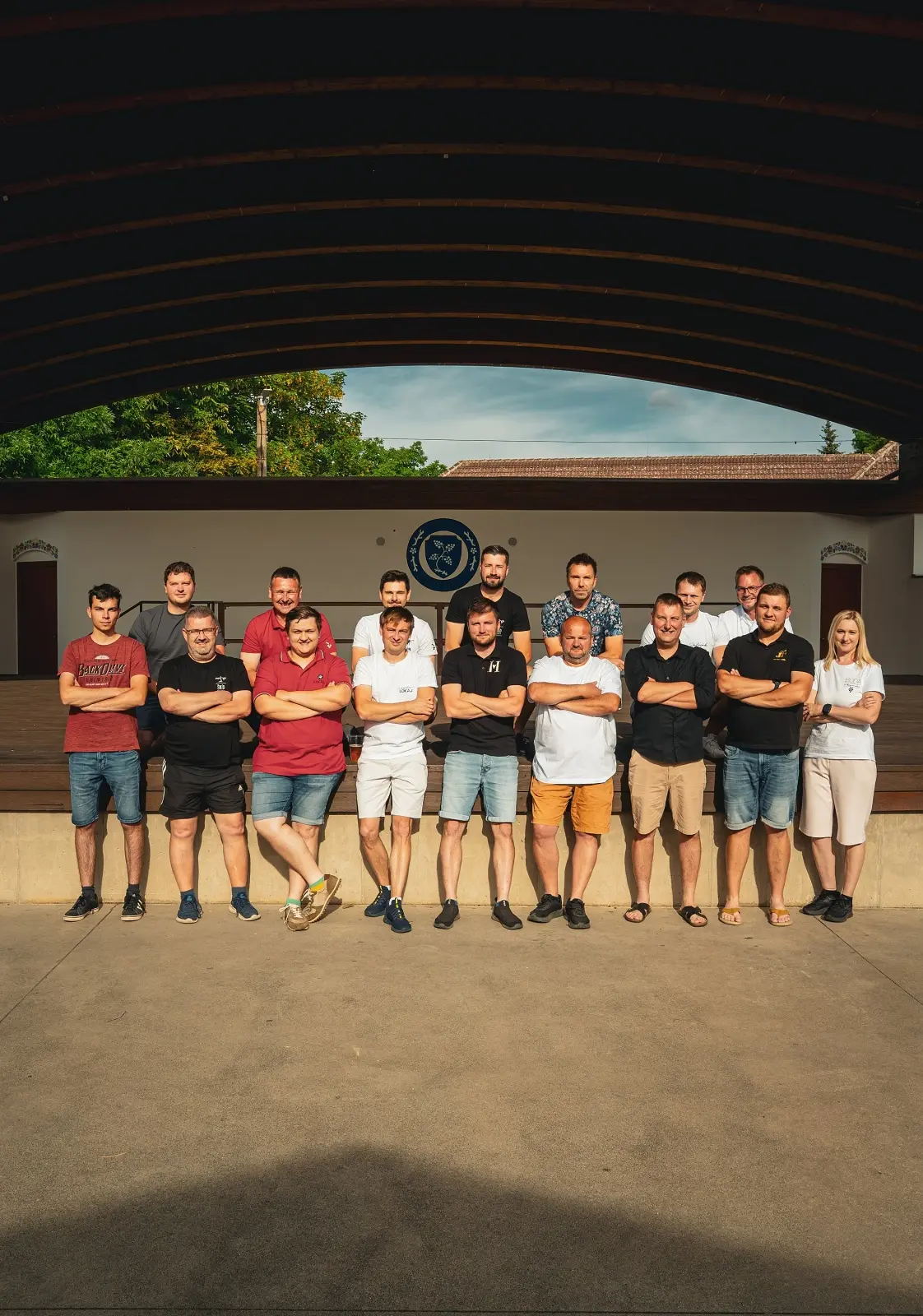 Členové Vinařského spolku Mutěnská hora