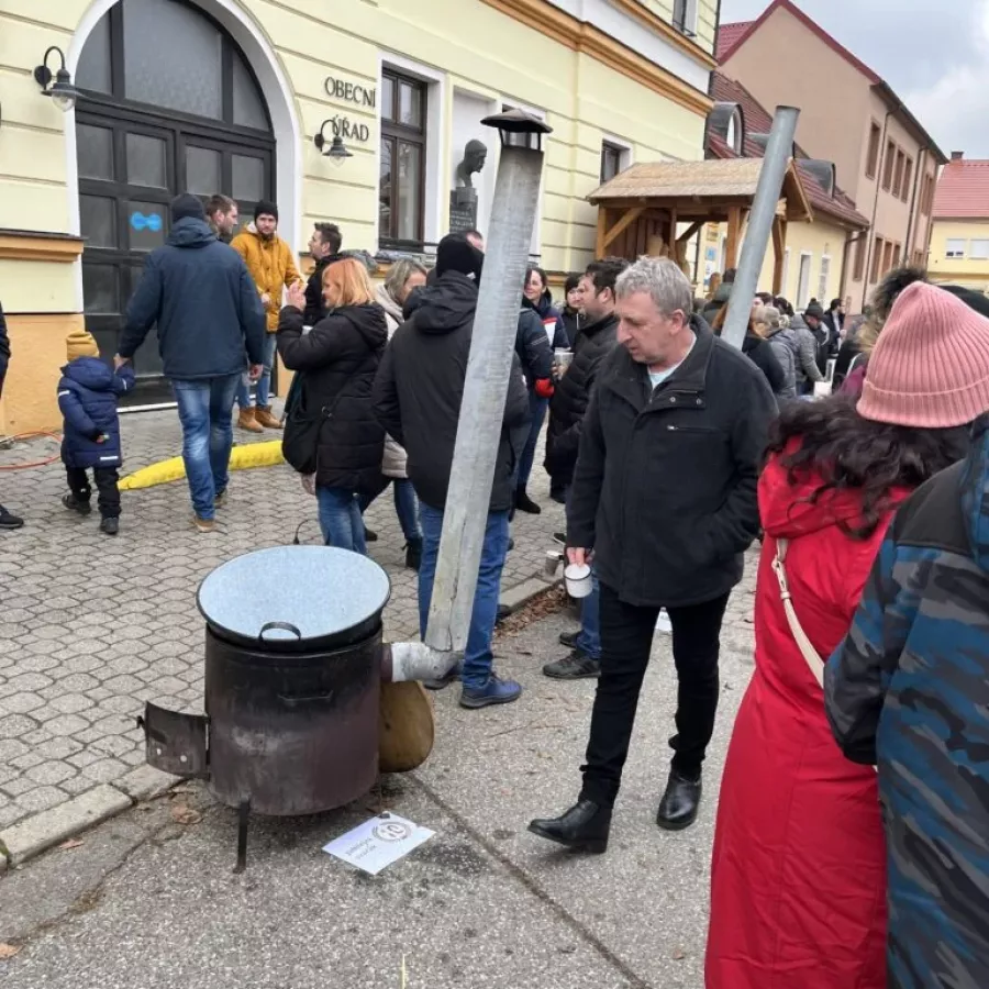 Silvestrovský košt svařáků